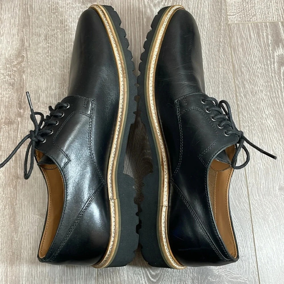 Steve Madden Black Leather Oxfords - Picture 9 of 16